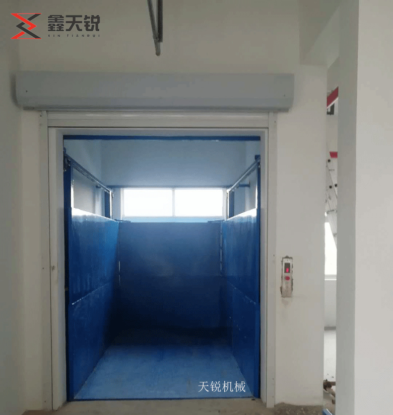 周口上货专用导轨式升降货梯